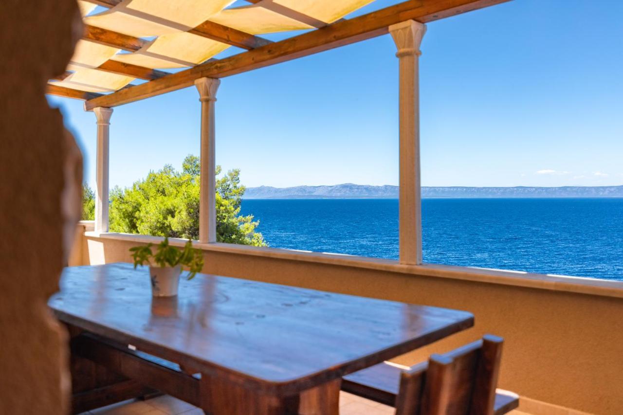 Seafront Stone Villa Blato  Экстерьер фото